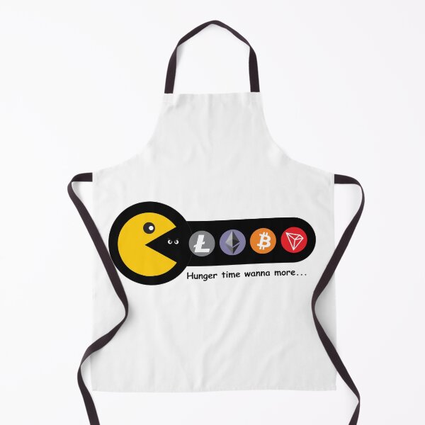Item preview, Retro Crypto Arcade Hunger Time Art designed and sold by OutlawsDesign26.
