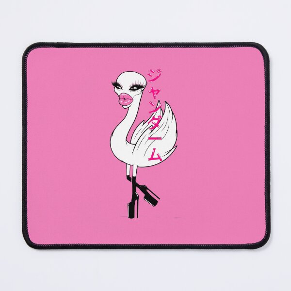 Item preview, Y2K Cyberpunk Pink Swan Bratz Doll Streetwear Art designed and sold by SCOLOPEͶDRA.