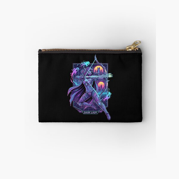 Item preview, Dark Lady Synthwave Retro designed and sold by RatherCreative.