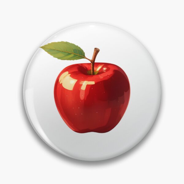 Item preview, Glossy Red Apple designed and sold by SmallDart Creations.