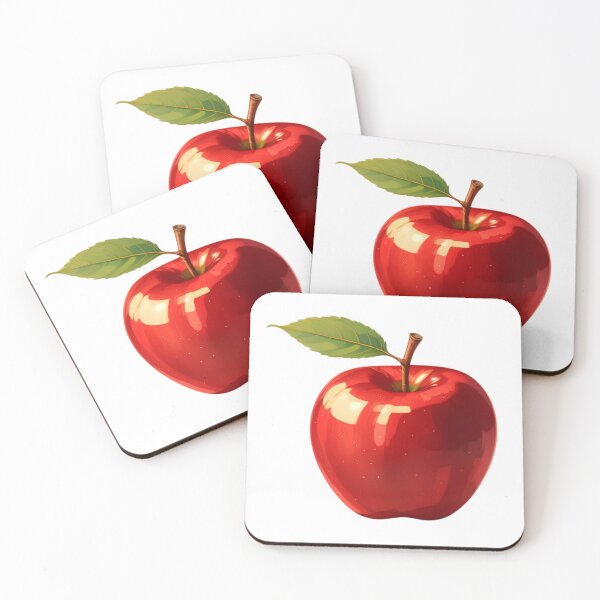 Item preview, Glossy Red Apple designed and sold by SmallDart Creations.