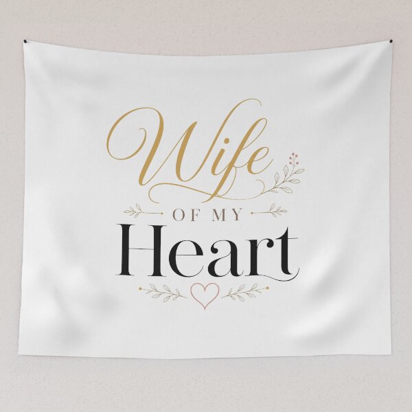Item preview, Wife Of My Heart Romantic Gift  designed and sold by AbsheerDesign.