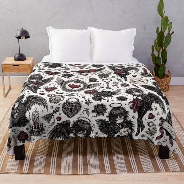 Item preview, Gothic Angel Romance Pattern designed and sold by i-corp.