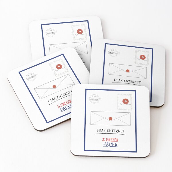 Item preview, DEAR INTERNET, I PREFER PAPER designed and sold by WesWay.
