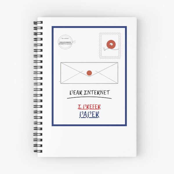 Item preview, DEAR INTERNET, I PREFER PAPER designed and sold by WesWay.
