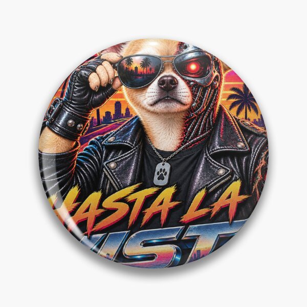 Item preview, Cyborg Chihuahua – Hasta La Vista Baby – Vintage 80s designed and sold by Sais piko .