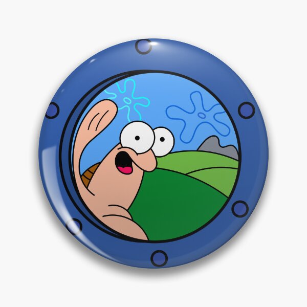 Item preview, Sponge Bob, Waving Fish designed and sold by DibujandoPorfa.