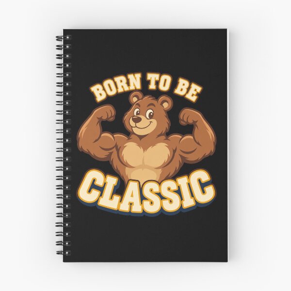 Item preview, Born To Be Classic Strong Bear Powerlifting Strength Gym designed and sold by DreamLayerStudio.
