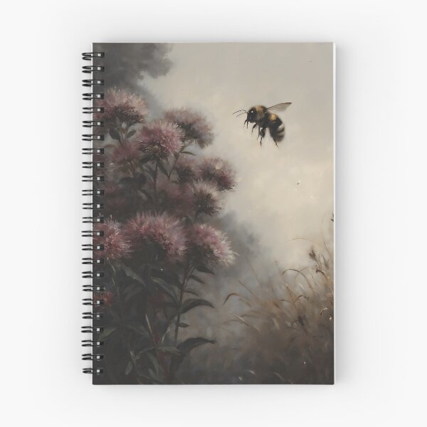 Item preview, Gothic Bumblebee Among Thistles designed and sold by DarkHolyQueen.