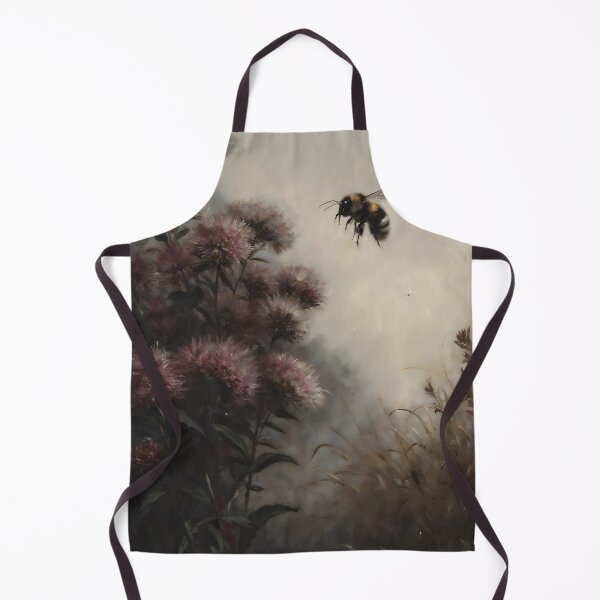 Item preview, Gothic Bumblebee Among Thistles designed and sold by DarkHolyQueen.