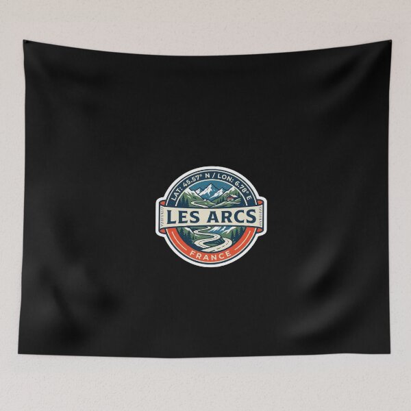 Item preview, Les Arcs, France designed and sold by TulipaGraphics.