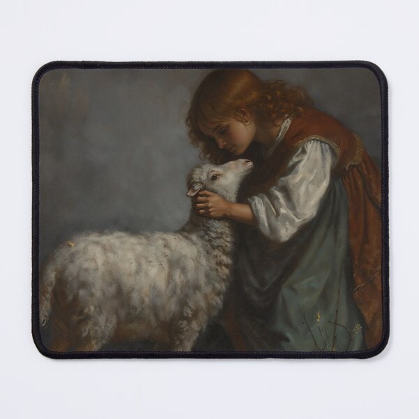 Item preview, Little Shepherdess and Lamb designed and sold by DarkHolyQueen.