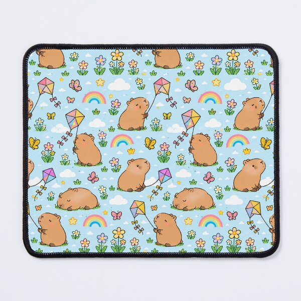 Item preview, Cute Capybara Kite Flying Pattern designed and sold by Soft Berry Studio.