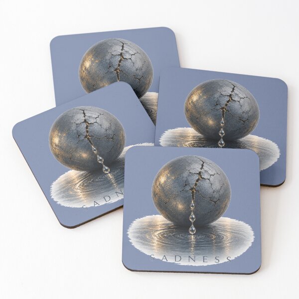 Item preview, Sadness Cracked Orb Emotional Art designed and sold by PrintGo26.
