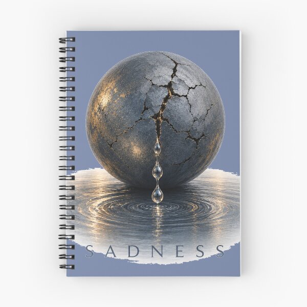 Item preview, Sadness Cracked Orb Emotional Art designed and sold by PrintGo26.