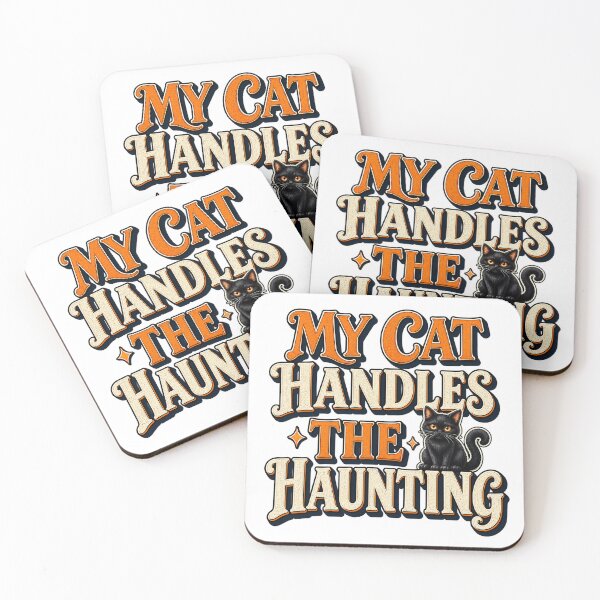 Item preview, My Cat Handles The Haunting designed and sold by FZ Studio .