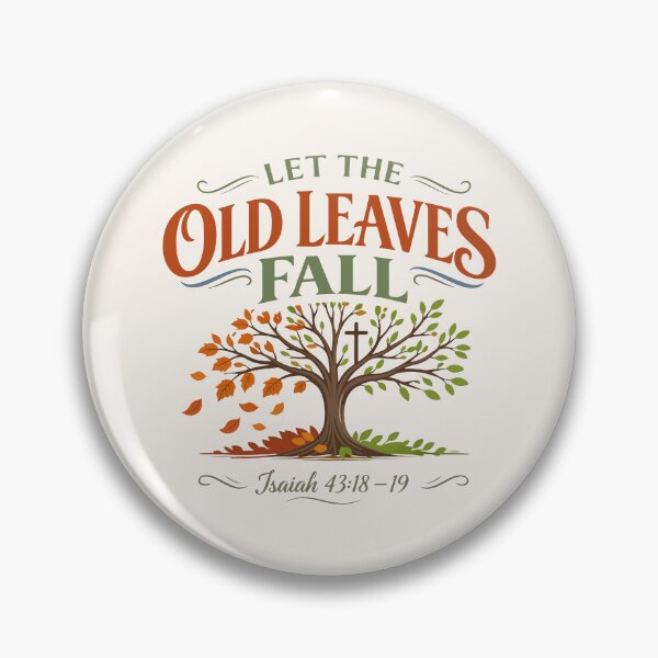 Item preview, Let the Old Leaves Fall Autumn Typography  designed and sold by stylishdzign.