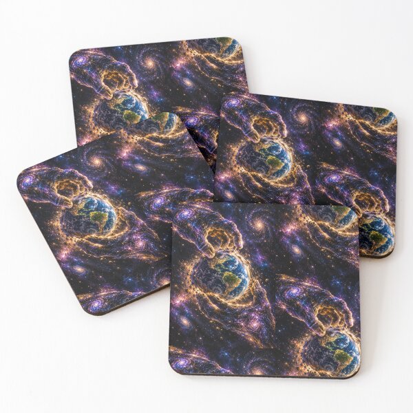 Item preview, Cosmic Vortex Nebula Galaxy Space Art designed and sold by Ink-verse-.