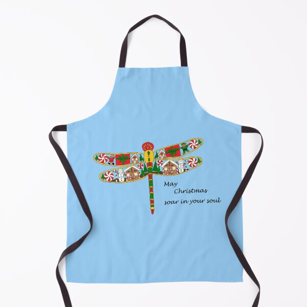 Item preview, May Christmas Soar in Your Soul Dragonfly designed and sold by JoyousArt4u.