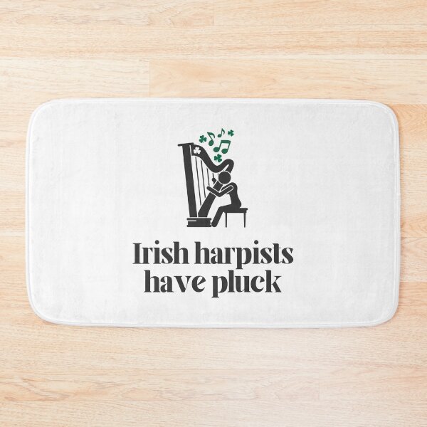 Item preview, Irish Harpists have Pluck. designed and sold by MPC-Mince-Pies.