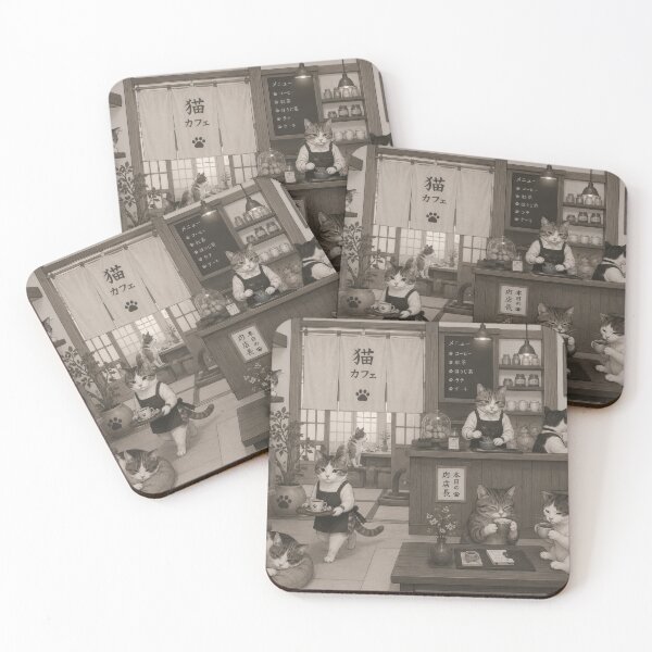 Item preview, Cat Cafe designed and sold by CashCrow.