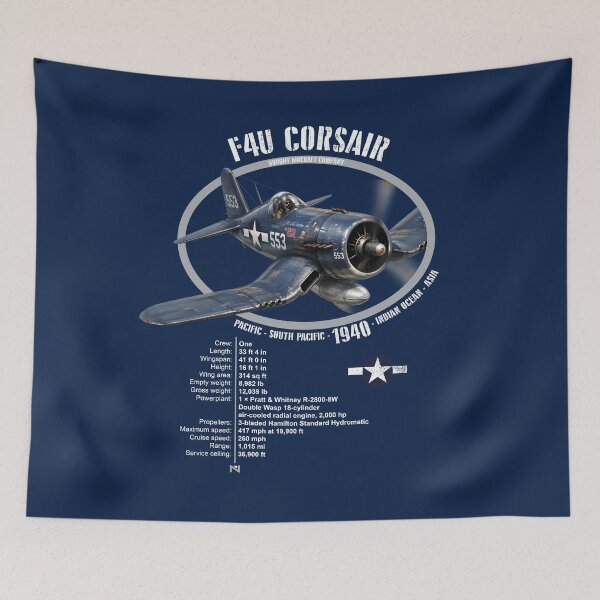 Item preview, F4 CORSAIR PLANE DARK designed and sold by MUNZdesign.