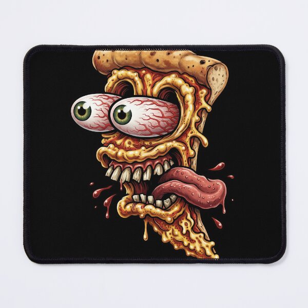 Item preview, Zombie Pizza Monster Horror Food Lover Funny Halloween Design designed and sold by TeeStyle.mr.