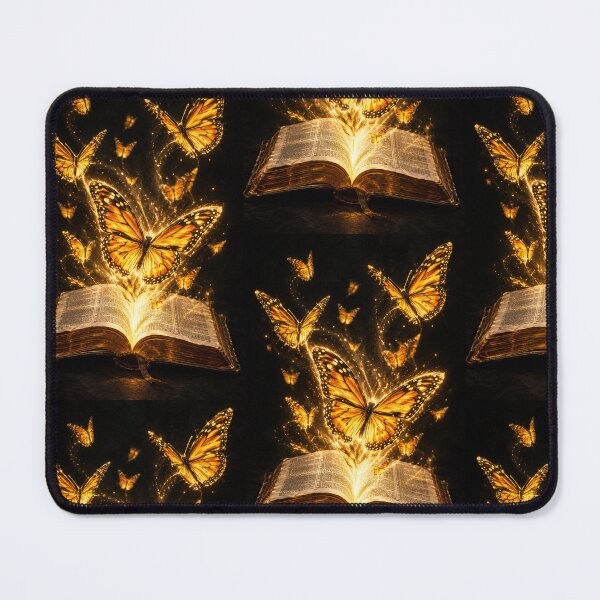 Item preview, Magic Butterfly Glowing From Open Fantasy Book designed and sold by Ink-verse-.