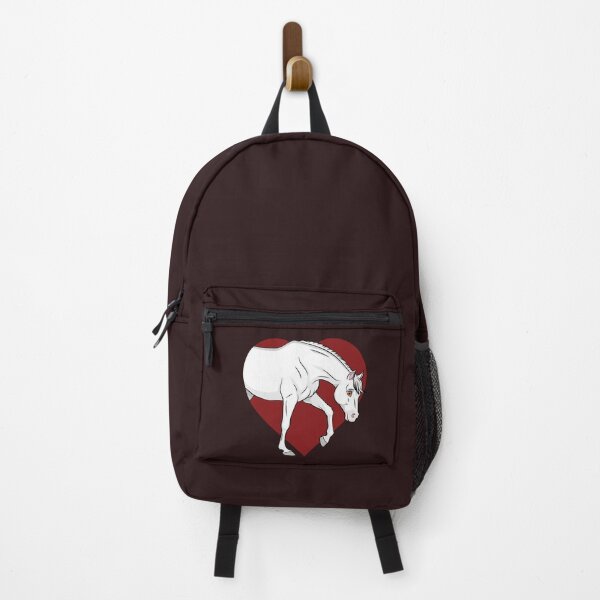 Item preview, A manga drawing of an Abbayan horse and a heart designed and sold by Cheval-de-coeur.