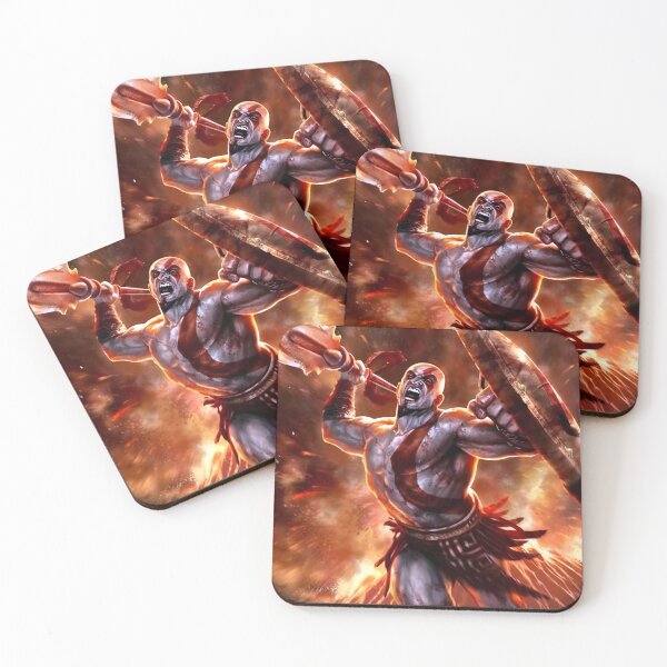Item preview, Kratos Arms of Sparta Battle  God of War Unofficial Fan Art designed and sold by My Artprintz.