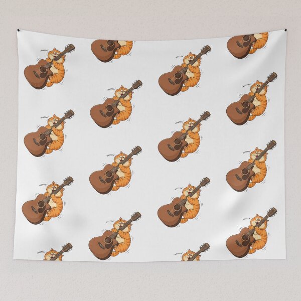 Item preview, Funny Ginger Cat Playing Guitar designed and sold by PrintforDesign.
