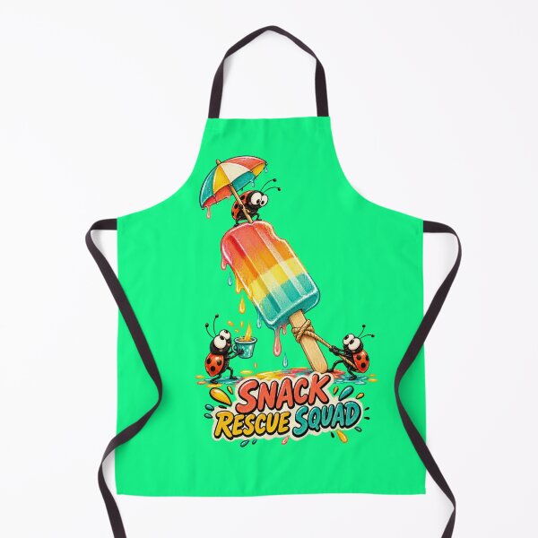 Item preview, Snack Rescue Squad Cute Ladybugs Popsicle Summer Art designed and sold by SVox.