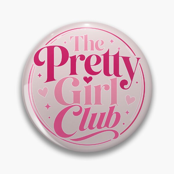 Item preview, The Pretty Girl Club – Pink Feminine Coquette Aesthetic Girl Power Design designed and sold by TheStephanieRome.