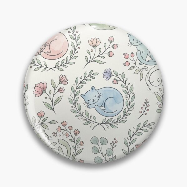 Item preview, Fluffy Persian Cat Art – Cute Longhair Kitty designed and sold by frantuliuss.