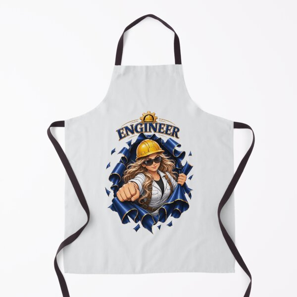 Item preview, Female Engineer Breaking Through – Women in Engineering Premium Design designed and sold by HO•Designs.