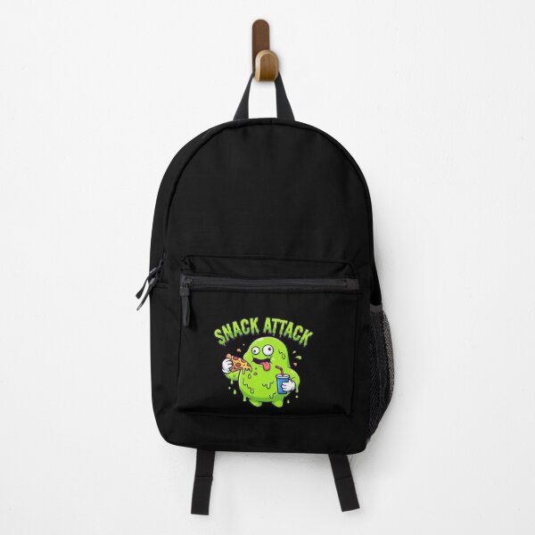 Item preview, HALLOWEEN Snack Attack Slime Monster Pizza - Funny 90s Cartoon Halloween designed and sold by Uglyandcute.