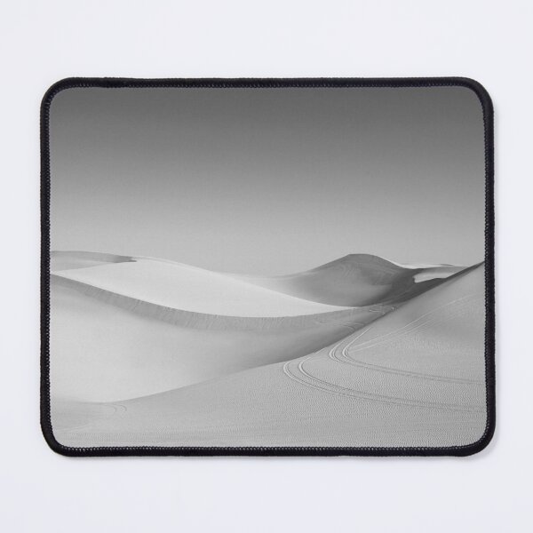 Item preview, Gray Desert Landscape with Dramatic Monochrome Dunes designed and sold by hepopatterns.