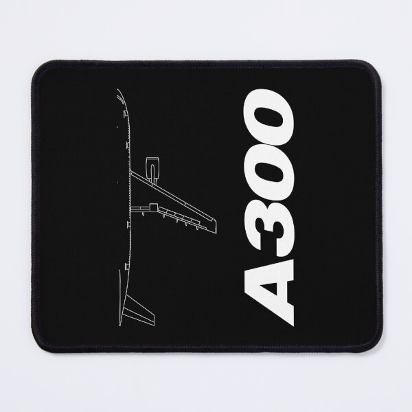 Item preview, A300 Commercial Jetliner Technical Blueprint (White Edition) designed and sold by Magazine Combate.