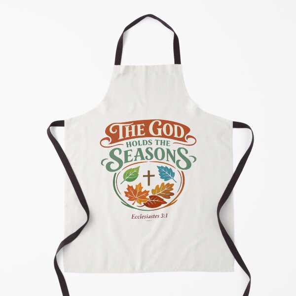 Item preview, The God Holds the Seasons Autumn Typography designed and sold by stylishdzign.