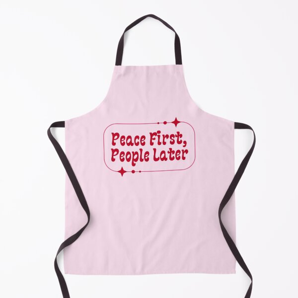 Item preview, Peace First People Later Self Care Quote designed and sold by jianina-alondra.