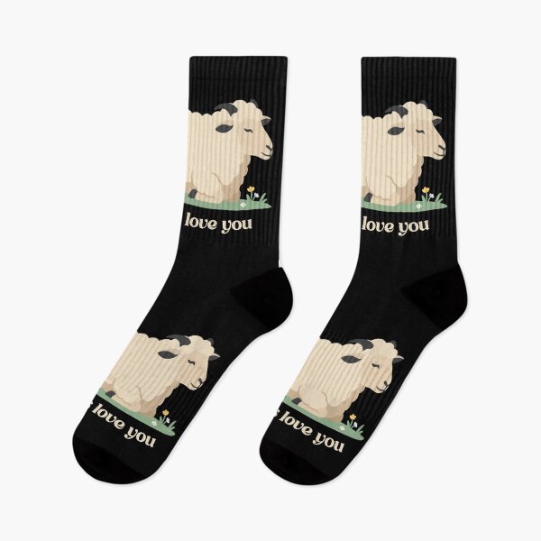 Item preview, Cute Sheep And Lamb Wool Always Love You Typography designed and sold by ZUMERI.