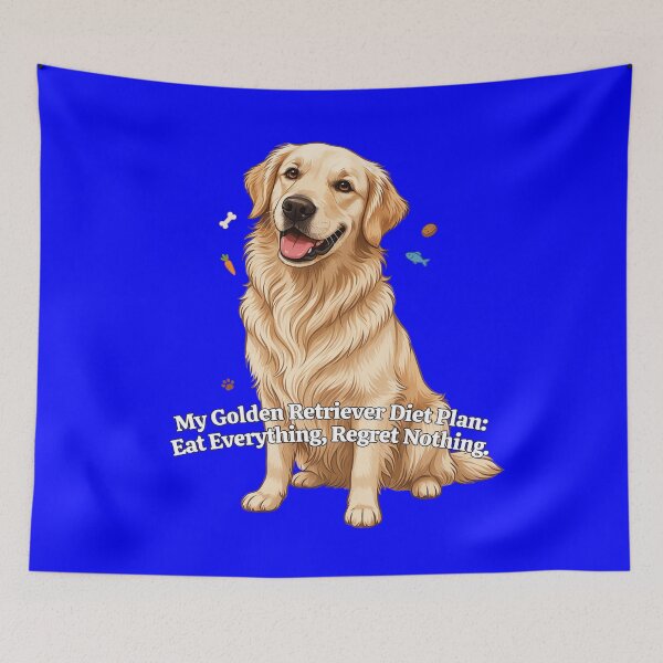 Item preview, Golden Retriever My Golden Retriever Diet Plan Eat Everything, Regret Nothing designed and sold by fantasticdesign.