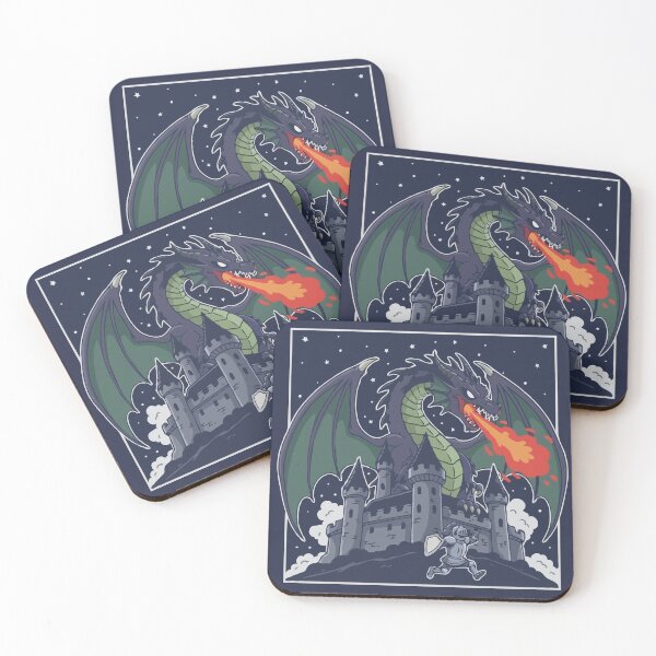 Item preview, Fire Breathing Dragon Castle Attack designed and sold by Gkinoki.