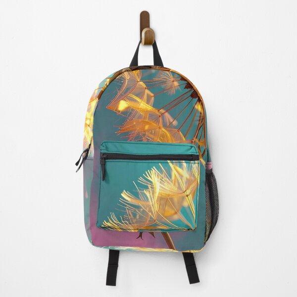 Item preview, Golden Dandelion Seed Head Glowing Floral Illustration designed and sold by BetweenForms.