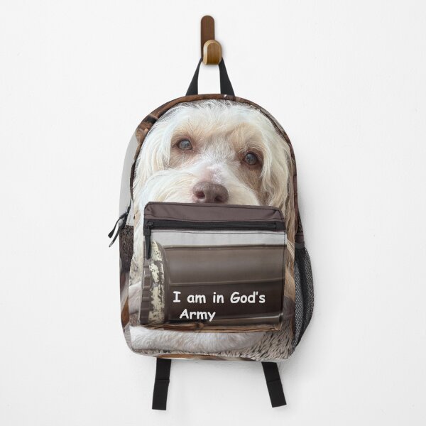Item preview, An adorable photo for pet lovers around the world. Gods soldier. designed and sold by Faith Based Decor .
