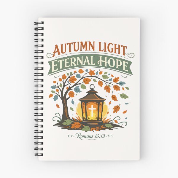 Item preview, Autumn Light Eternal Hope Typography  designed and sold by stylishdzign.