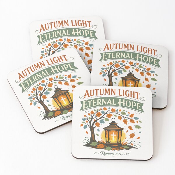 Item preview, Autumn Light Eternal Hope Typography  designed and sold by stylishdzign.