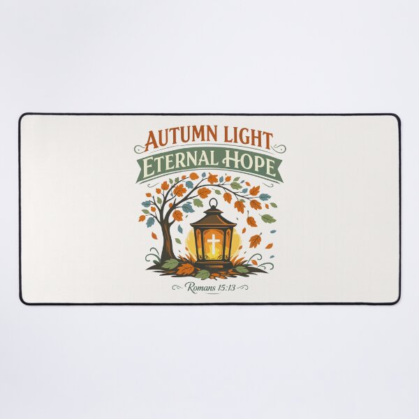 Item preview, Autumn Light Eternal Hope Typography  designed and sold by stylishdzign.