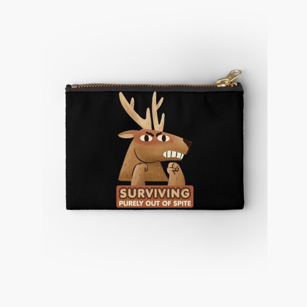 Item preview, Surviving Purely Out Of Spite - Sarcastic Humor Quotes designed and sold by InkyGenies.