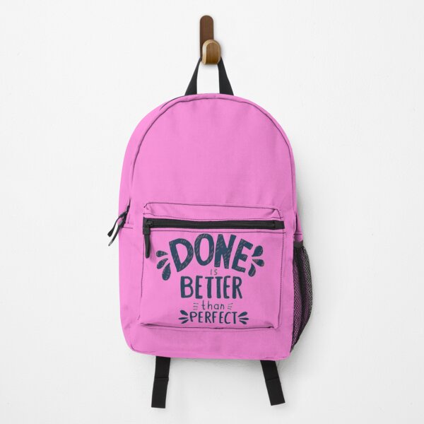 Item preview, Done Is Better Than Perfect Blue Motivational Sticker designed and sold by Scro-Ciob-Shop.